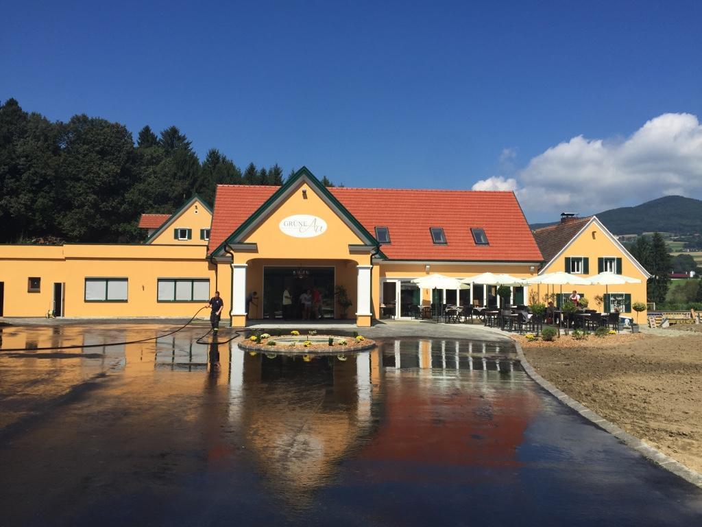 Hotel Restaurant Grune Au เพิลเลา ภายนอก รูปภาพ